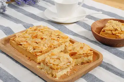 Caramel almonds