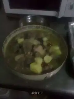 The lamb stew