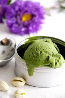 Tea ice cream