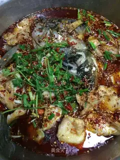 Boiled fish