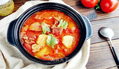 Tomato potato stew