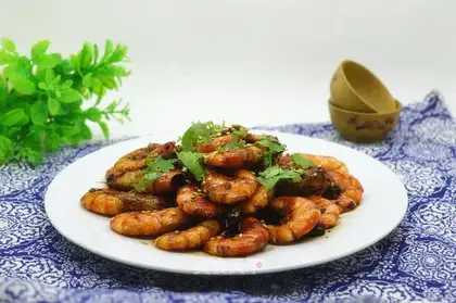 Spicy shrimp