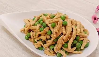 Chicken-wire peas