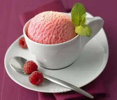 Watermelon ice cream