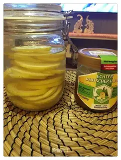 Honey lemon tea
