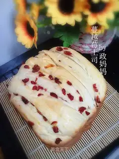Cranberry toast