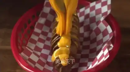 Cheese and potatoes tower