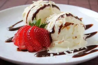 Vanilla ice cream