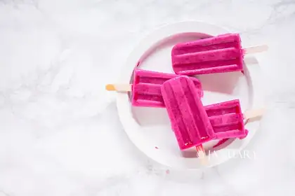 Flamingo yogurt