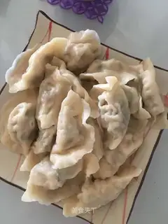 Three fresh dumplings