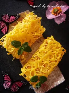 Bird's nest eggcake