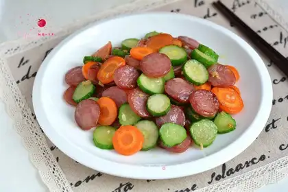 Fried sausage