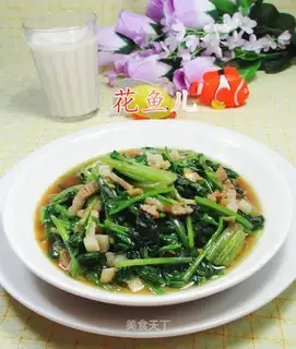 Garlic sausage spinach