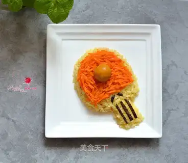 Ping-pong egg fried rice
