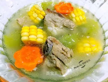 ♪ Time veggie bone soup ♪