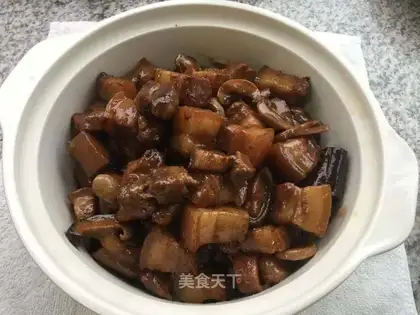 Flaming mushrooms