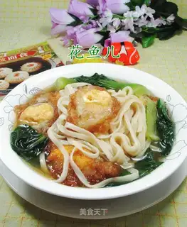 Soup noodles for quail eggs