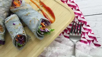Blue burrito