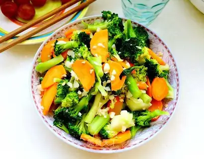 Garlic broccoli