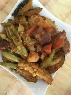 A pot of stew