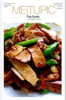 Soy sauce and fried meat