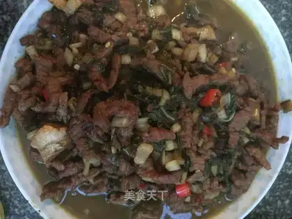 Fried beef