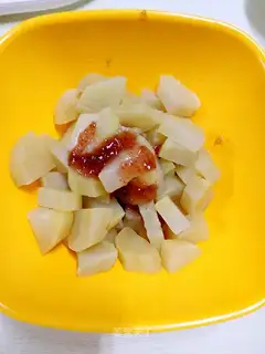 Strawberry soy saline