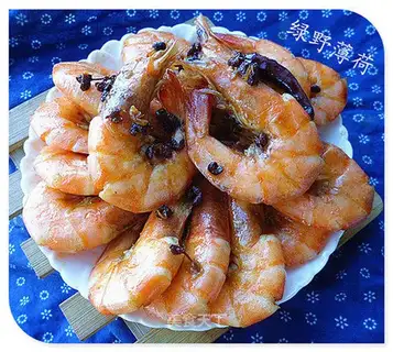 Spicy white shrimp