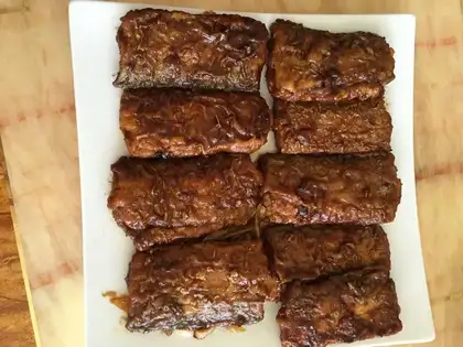 Red-fried fish