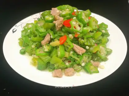 Autumn fried meat