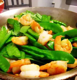 Shrimp beans