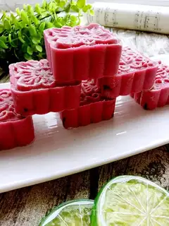 Flamingo ice cream mooncake