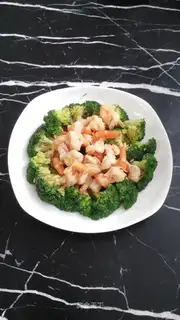 Shrimp broccoli