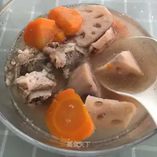 Liang's ribs soup