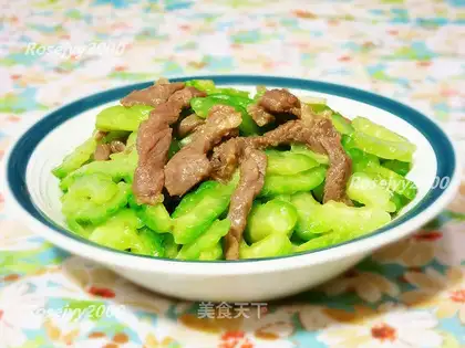 Beef bitter melon