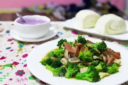 Ham broccoli
