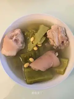 Porktail soup