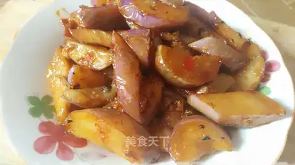 They burn eggplant all the time