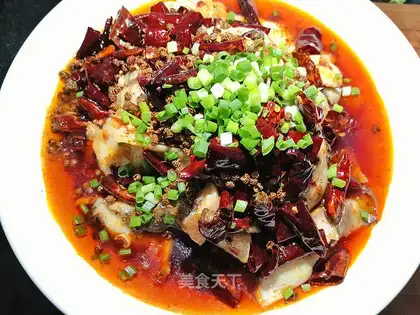 It's a boiled fish