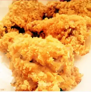 Cricket fried chicken leg