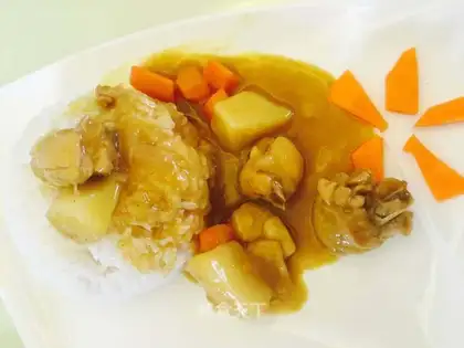 Curry chicken