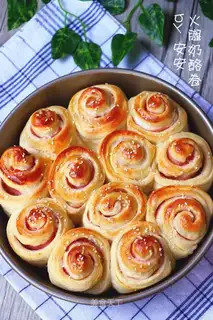 Ham cheese rolls