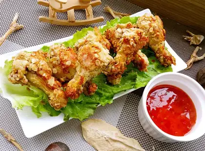 Sweet spicy chicken wings