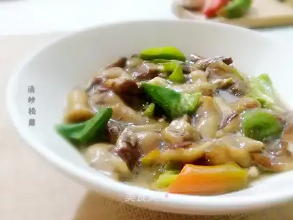 Clear the pine mushrooms