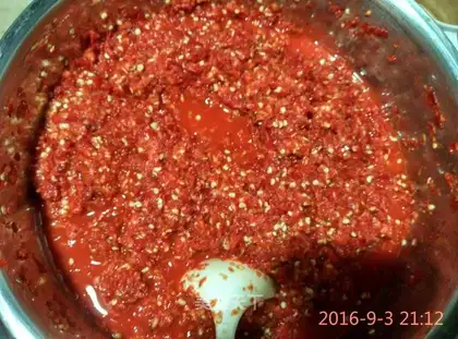 Homemade chili