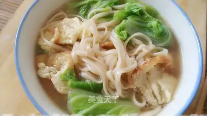 Egg clean noodles