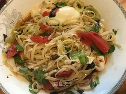 Tomato noodles