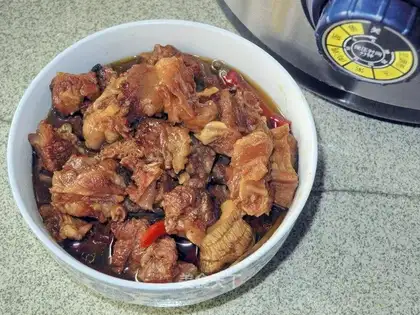 Beer and roast beef