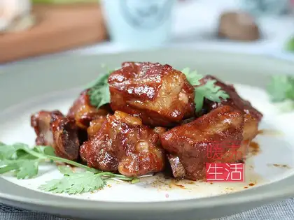 Red burn ribs
