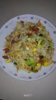 Five eggs of fried rice